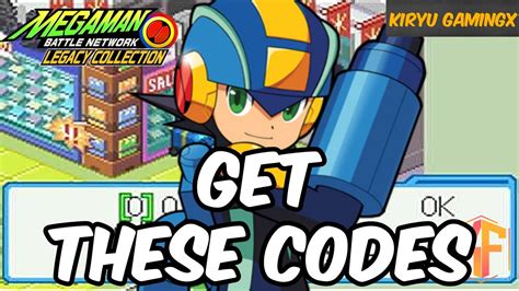 megaman battle network 6 codes